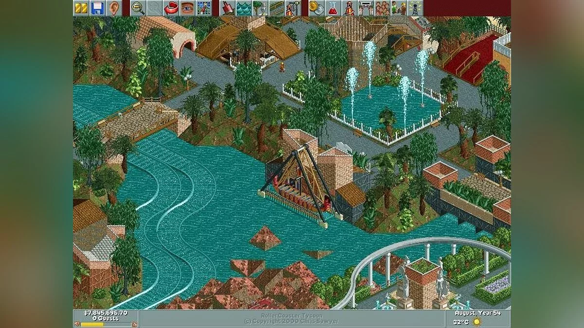 Скриншоты из RollerCoaster Tycoon / Картинка 27