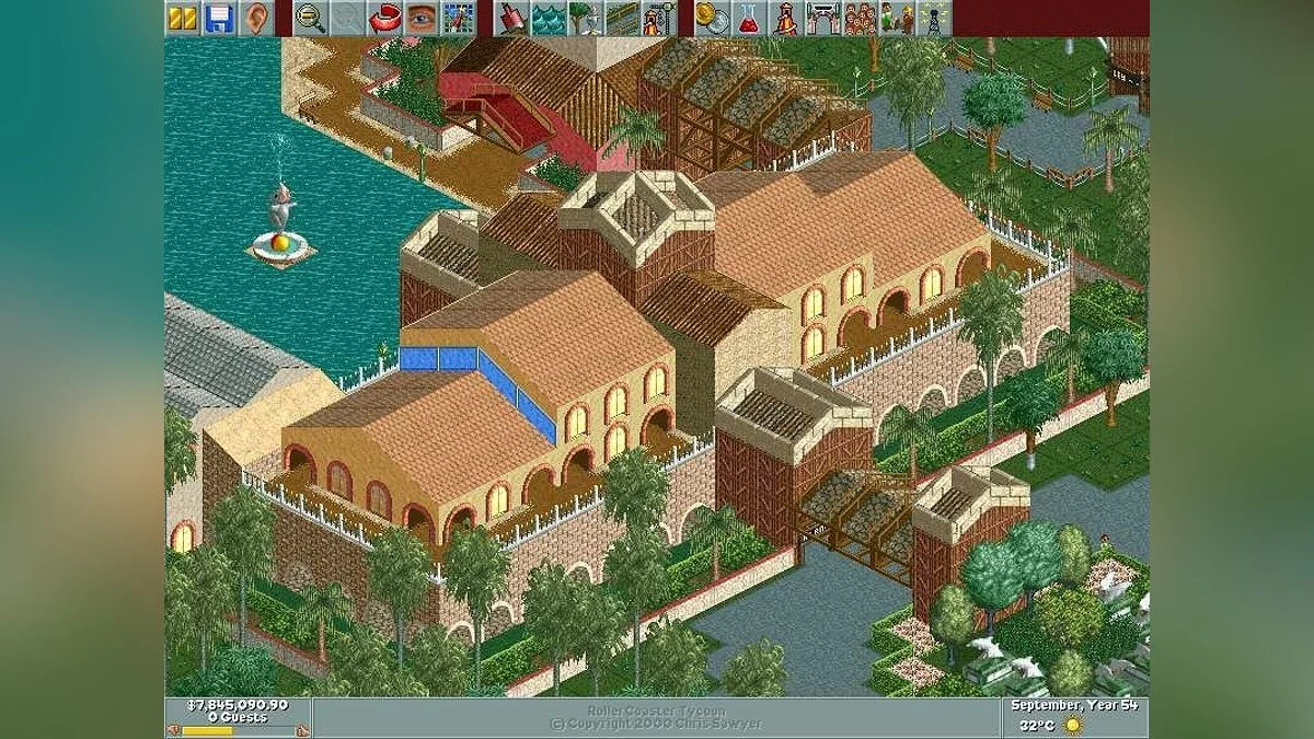 Скриншоты из RollerCoaster Tycoon / Картинка 29