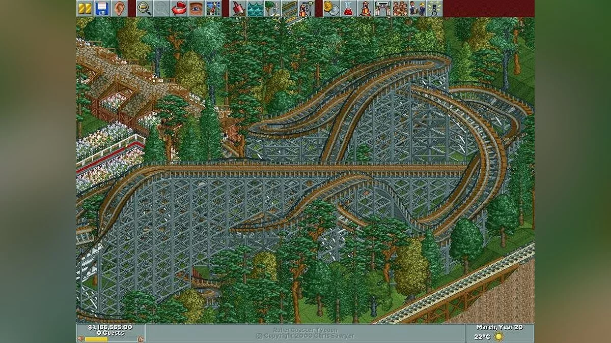 Скриншоты из RollerCoaster Tycoon / Картинка 31