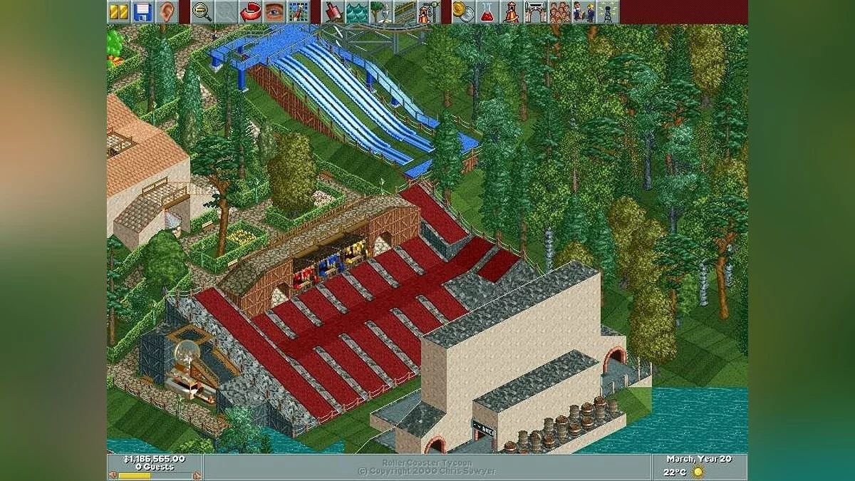 Скриншоты из RollerCoaster Tycoon / Картинка 32