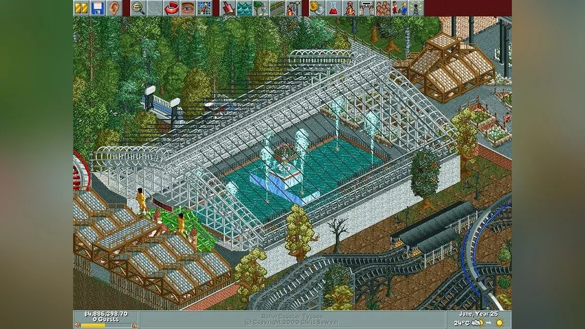 Скриншоты из RollerCoaster Tycoon / Картинка 34
