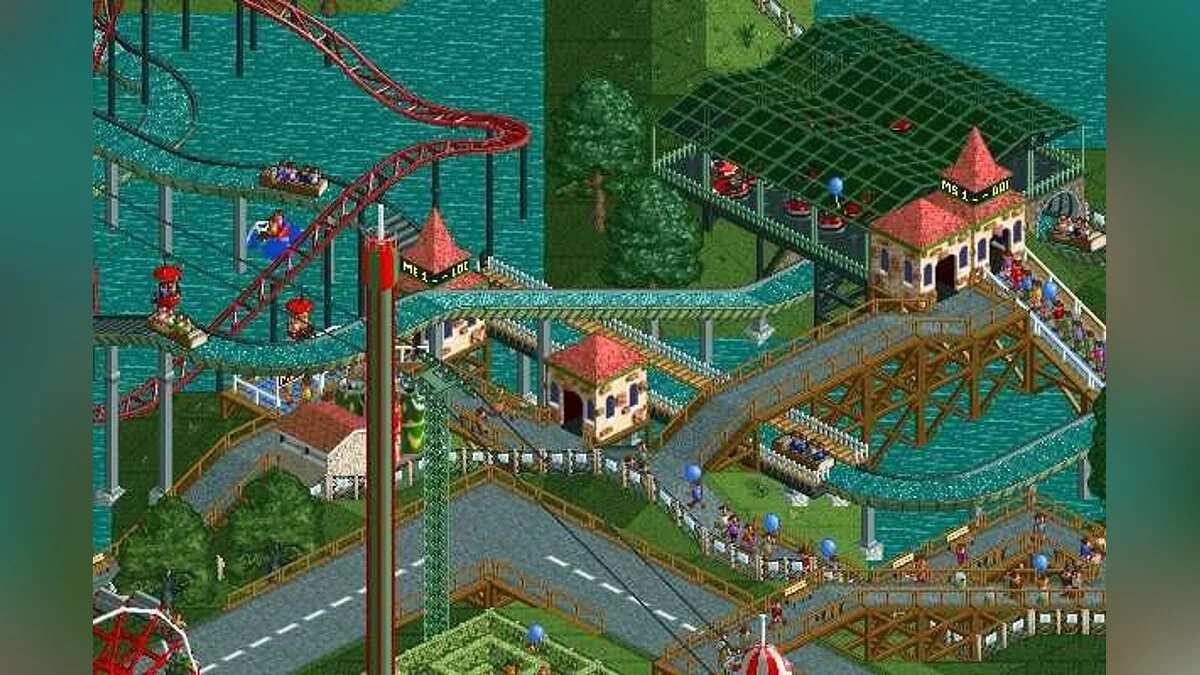Скриншоты из RollerCoaster Tycoon / Картинка 46