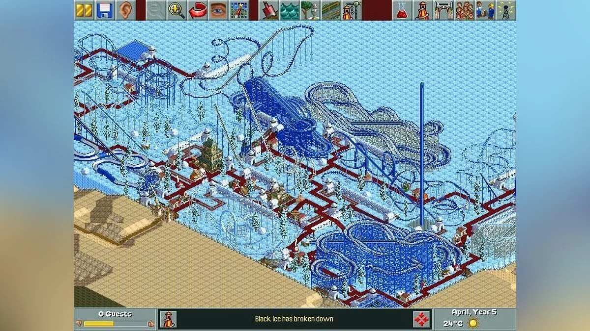 Скриншоты из RollerCoaster Tycoon / Картинка 50