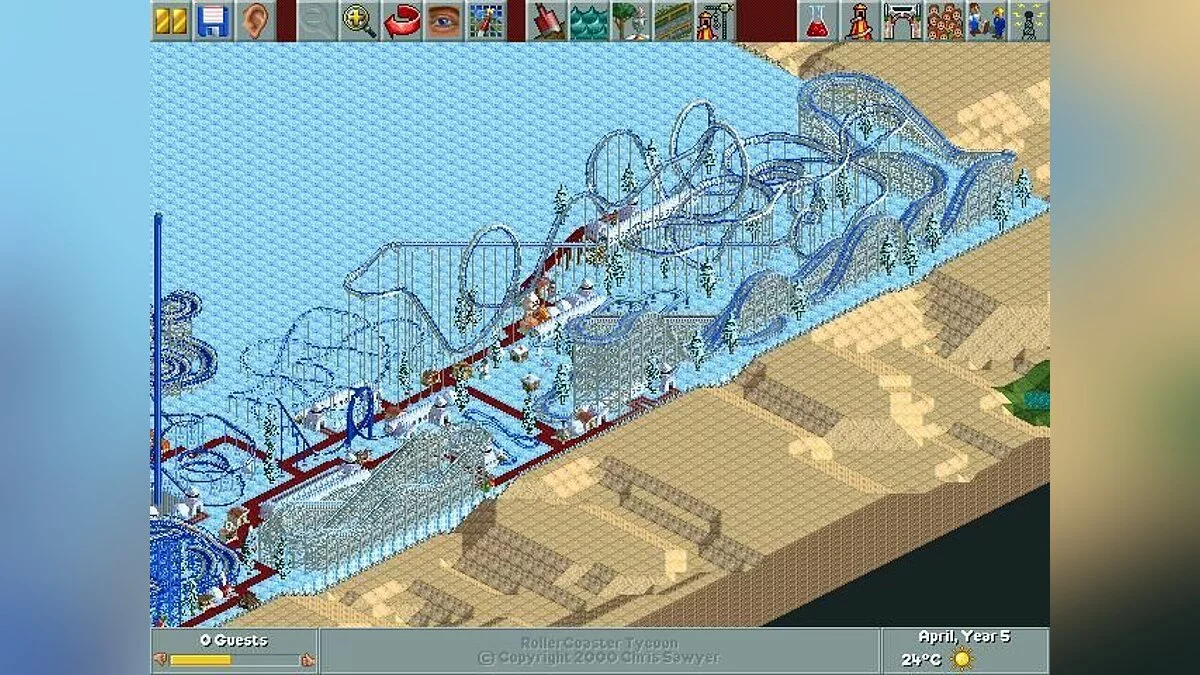 Скриншоты из RollerCoaster Tycoon / Картинка 51