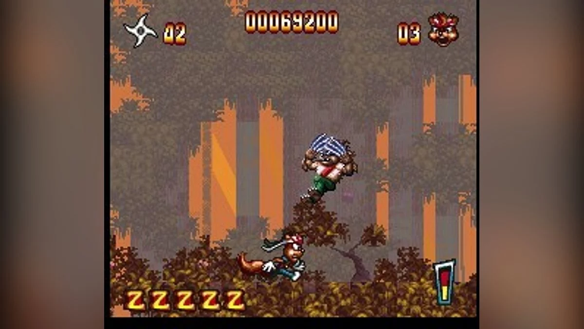 Скриншоты из Zero the Kamikaze Squirrel / Картинка 48