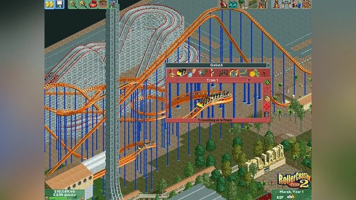Скриншоты из RollerCoaster Tycoon 2 / Картинка 5