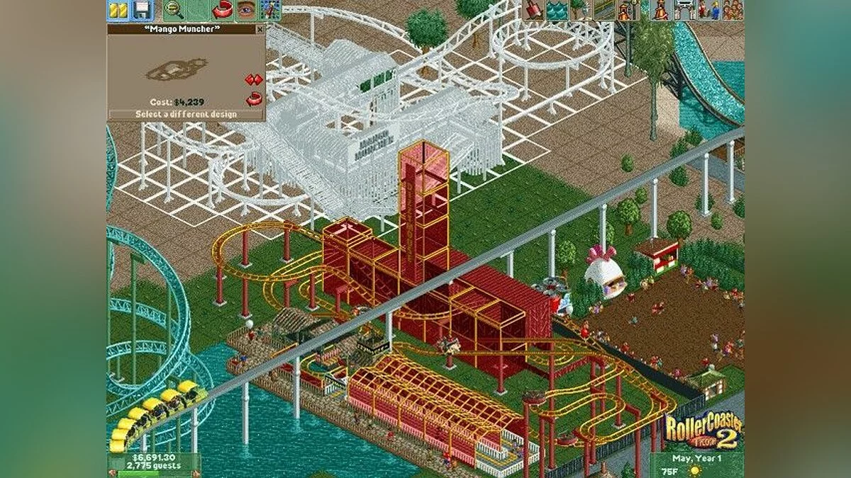 Скриншоты из RollerCoaster Tycoon 2 / Картинка 6