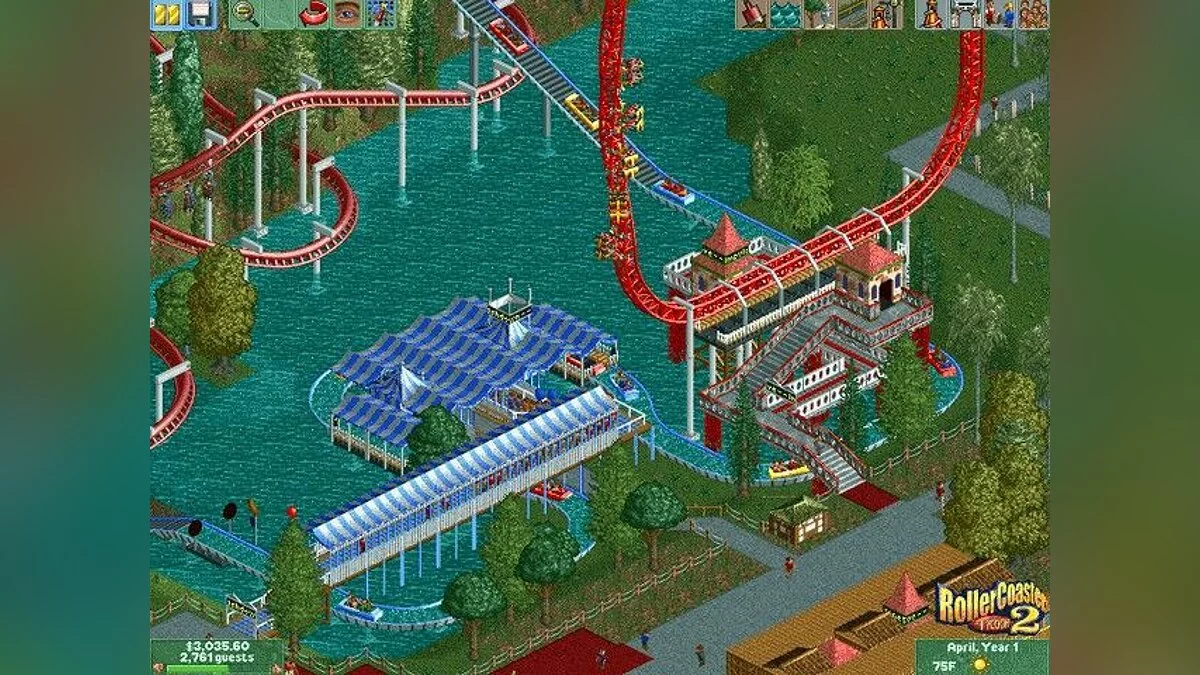 Скриншоты из RollerCoaster Tycoon 2 / Картинка 7