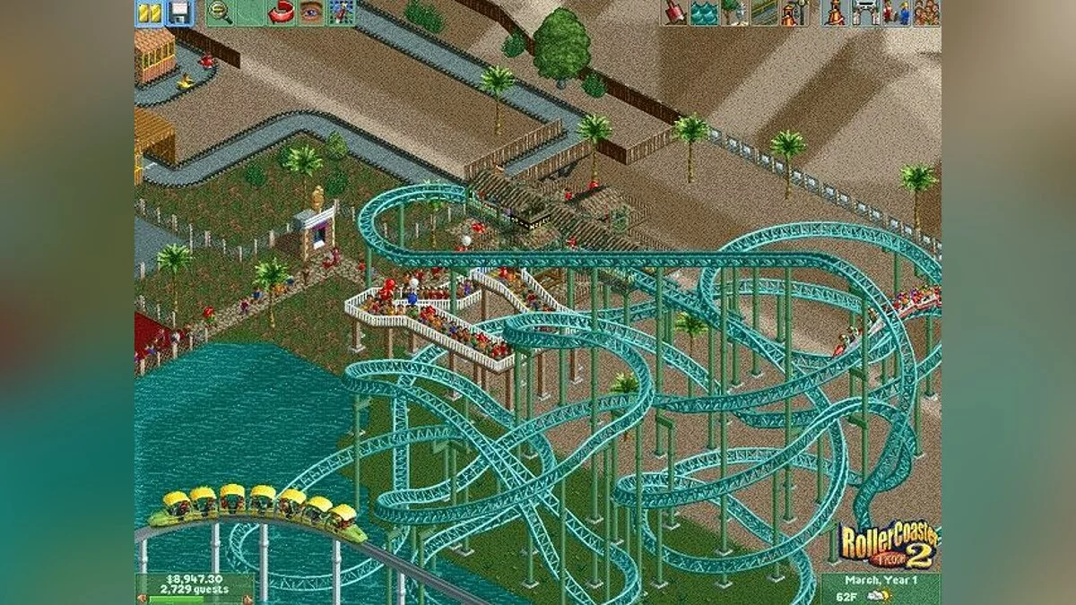 Скриншоты из RollerCoaster Tycoon 2 / Картинка 8