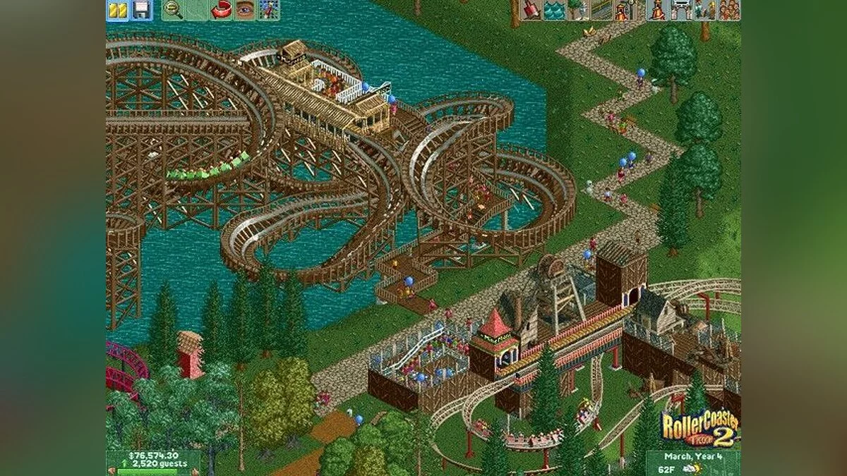 Скриншоты из RollerCoaster Tycoon 2 / Картинка 12