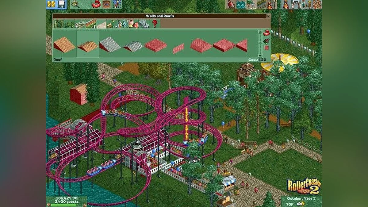Скриншоты из RollerCoaster Tycoon 2 / Картинка 13