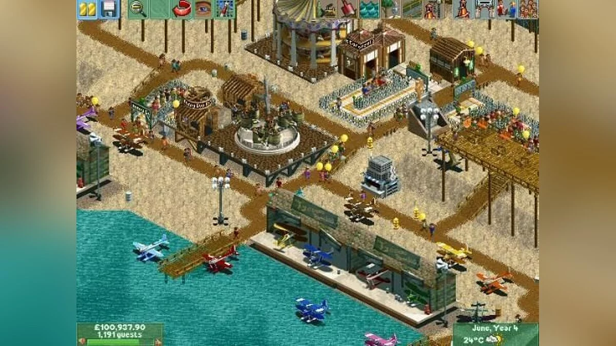 Скриншоты из RollerCoaster Tycoon 2 / Картинка 16