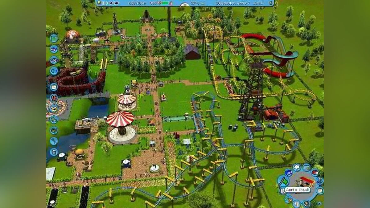 Скриншоты из RollerCoaster Tycoon 3 / Картинка 6