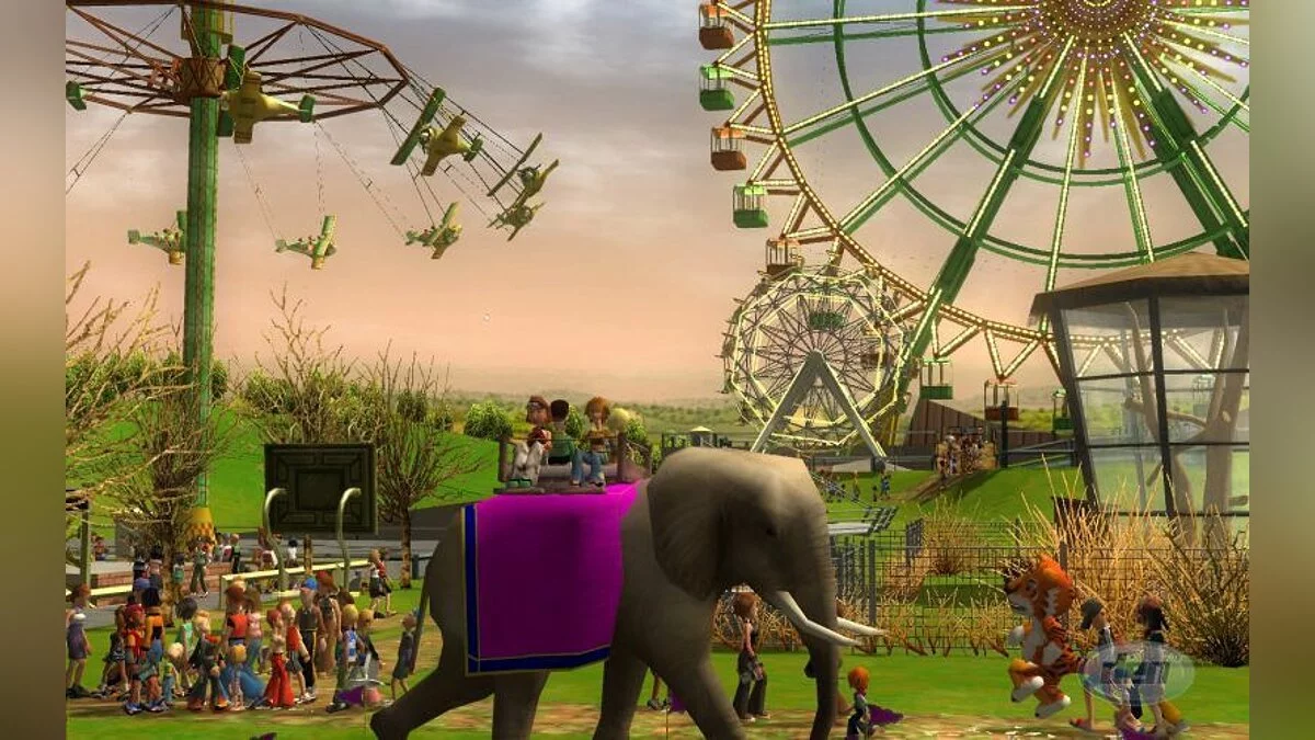 Скриншоты из RollerCoaster Tycoon 3 / Картинка 10