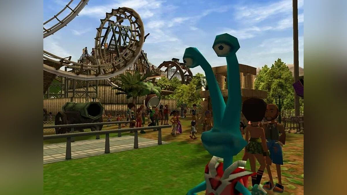 Скриншоты из RollerCoaster Tycoon 3 / Картинка 12