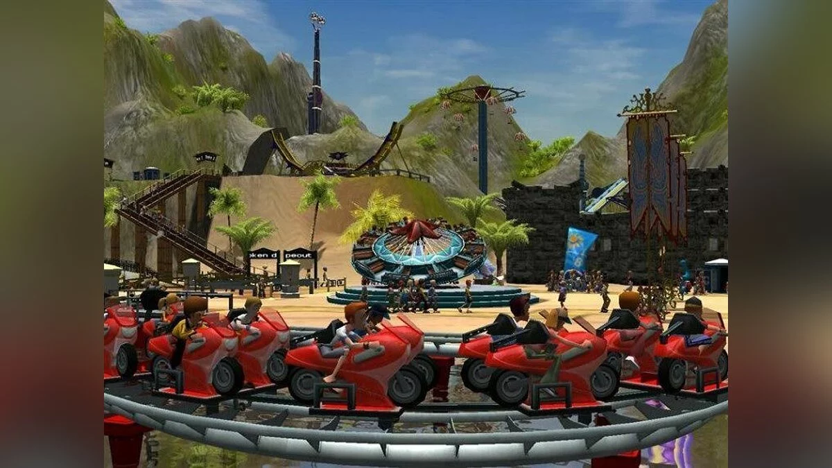 Скриншоты из RollerCoaster Tycoon 3 / Картинка 21