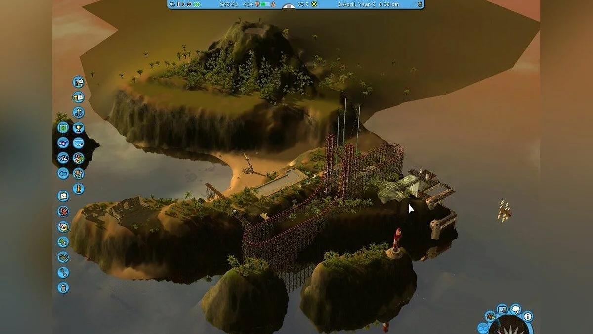 Скриншоты из RollerCoaster Tycoon 3 / Картинка 25