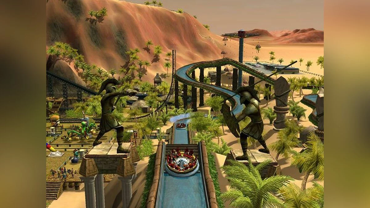 Скриншоты из RollerCoaster Tycoon 3 / Картинка 32