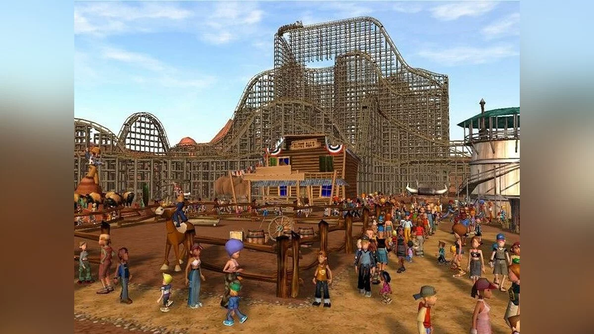 Скриншоты из RollerCoaster Tycoon 3 / Картинка 37