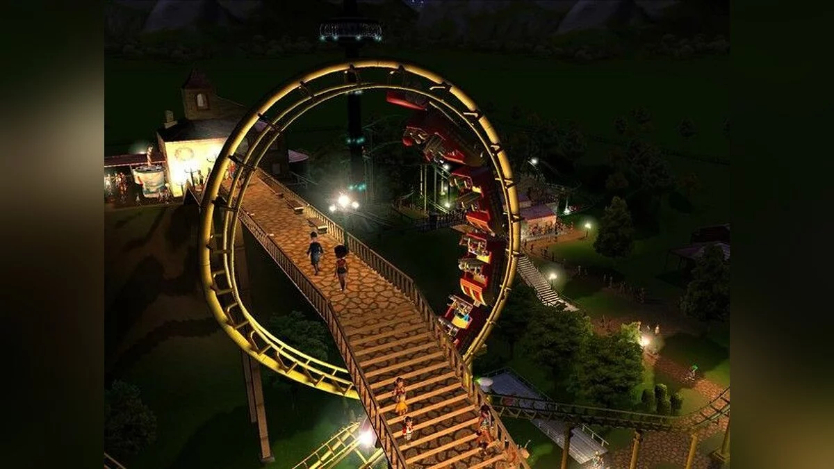 Скриншоты из RollerCoaster Tycoon 3 / Картинка 42