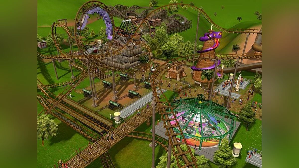 Скриншоты из RollerCoaster Tycoon 3 / Картинка 54