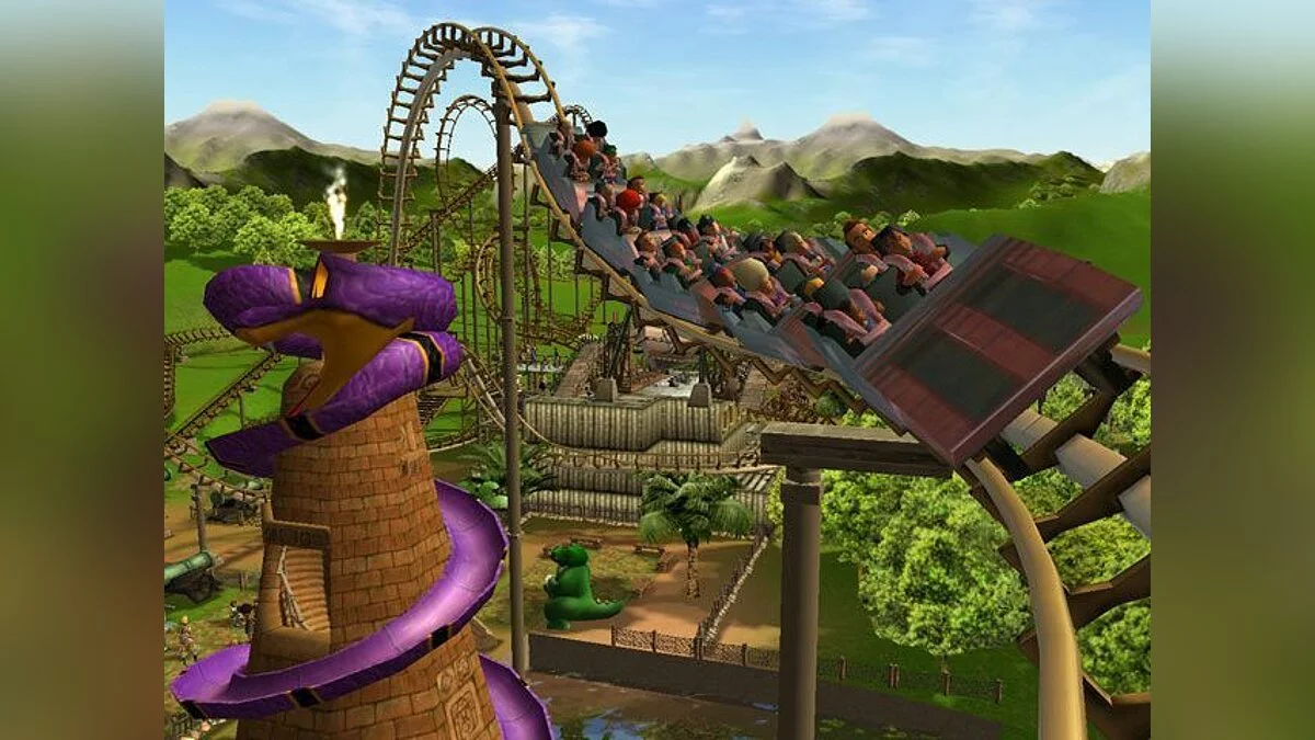 Скриншоты из RollerCoaster Tycoon 3 / Картинка 55