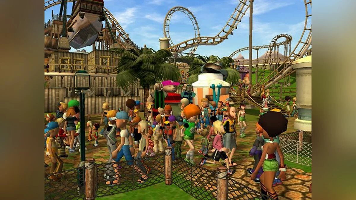 Скриншоты из RollerCoaster Tycoon 3 / Картинка 58
