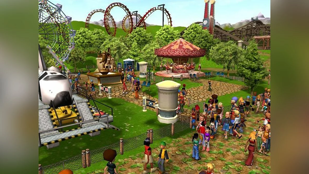 Скриншоты из RollerCoaster Tycoon 3 / Картинка 59