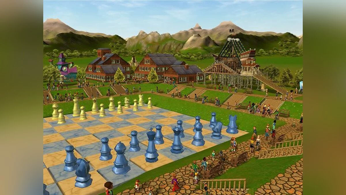Скриншоты из RollerCoaster Tycoon 3 / Картинка 61