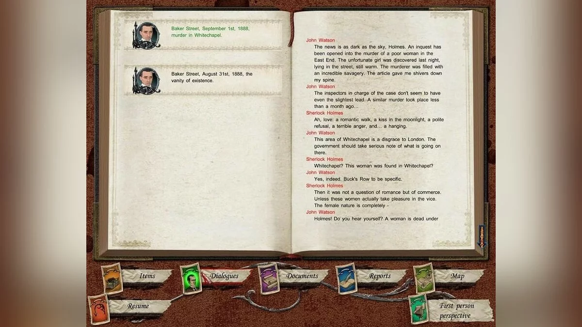 Скриншоты из Sherlock Holmes vs. Jack the Ripper / Картинка 19