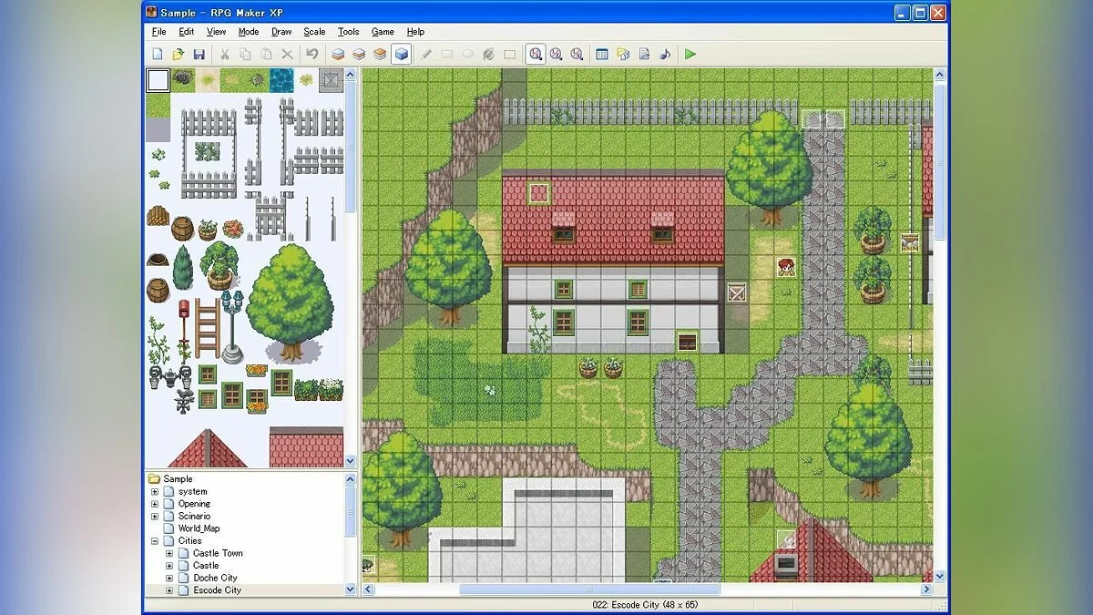 Скриншоты из RPG Maker XP / Картинка 3