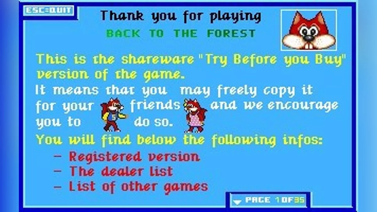 Скриншоты из Skunny: Back to the Forest / Картинка 39