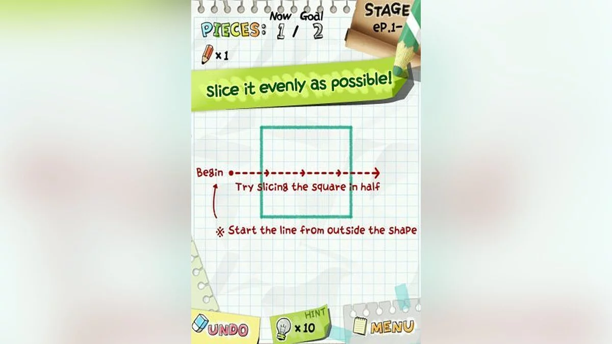 Скриншоты из Slice It! / Картинка 1
