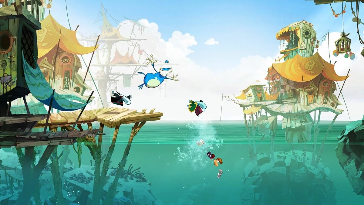 Скриншоты из Rayman Origins / Картинка 16
