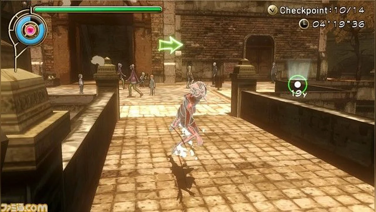 Скриншоты из Gravity Rush / Картинка 4