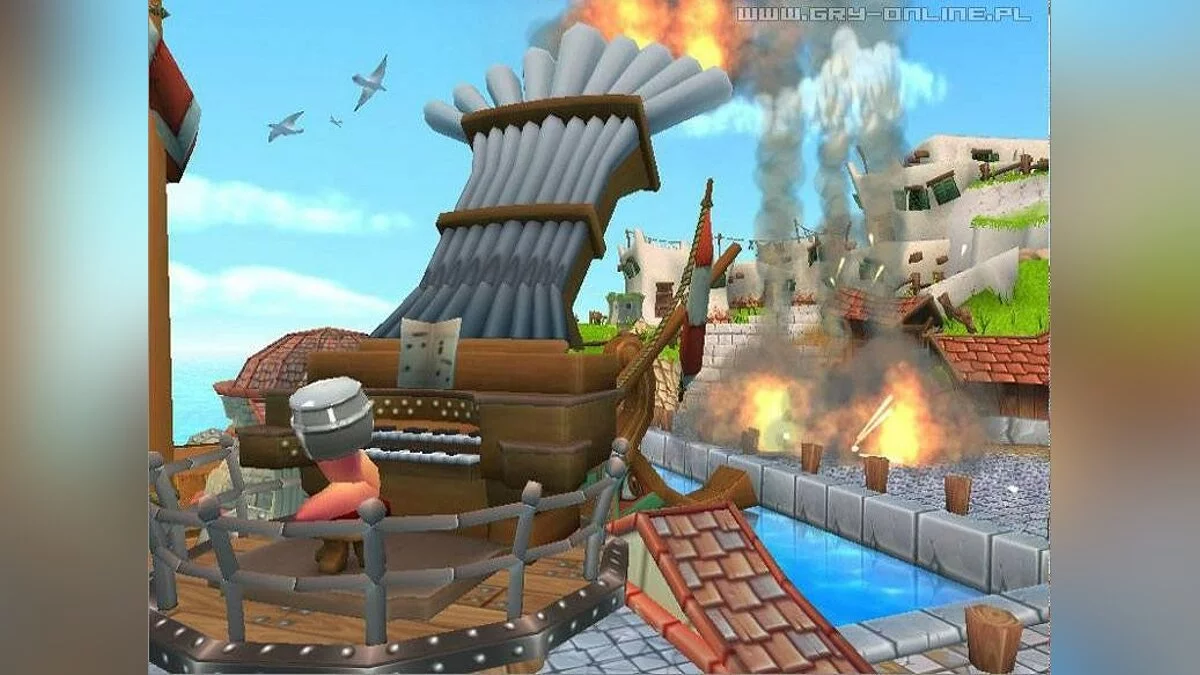 Скриншоты из Worms Forts: Under Siege / Картинка 41