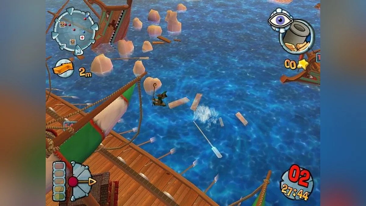 Скриншоты из Worms Forts: Under Siege / Картинка 6