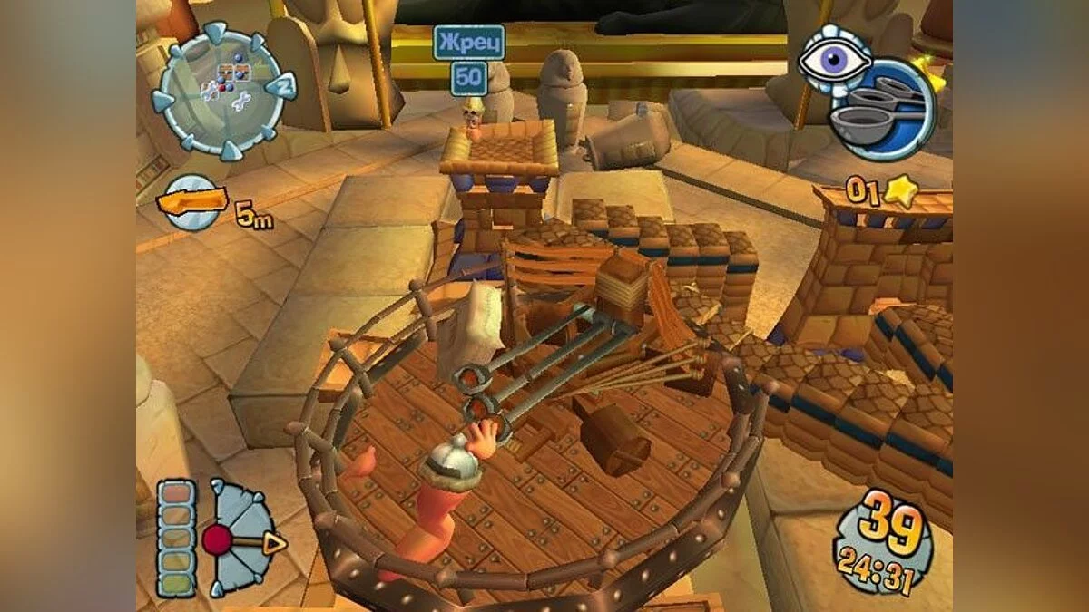 Скриншоты из Worms Forts: Under Siege / Картинка 15