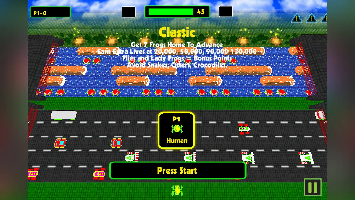 Скриншоты из Frogger: Hyper Arcade Edition / Картинка 3