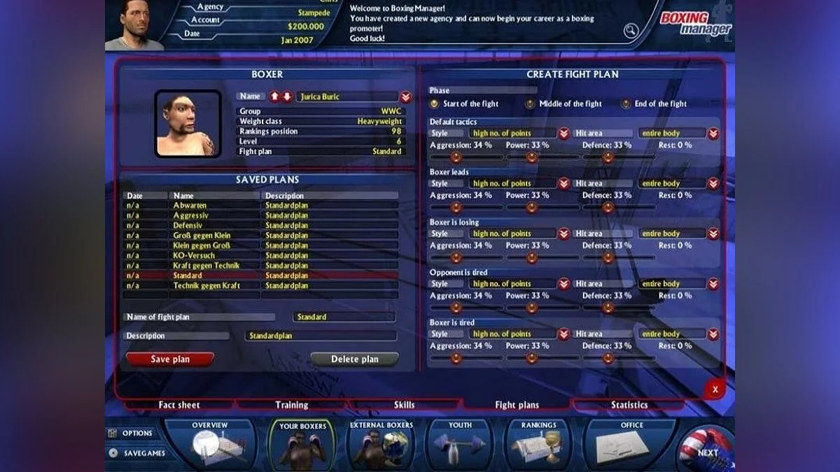 Скриншоты из Boxing Manager / Картинка 12