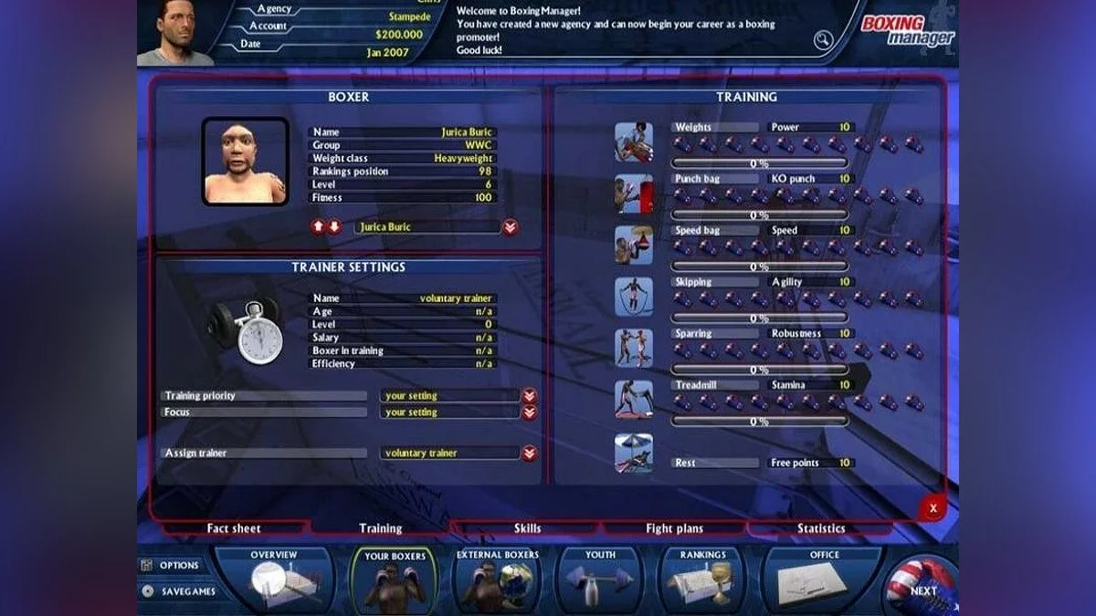 Скриншоты из Boxing Manager / Картинка 14