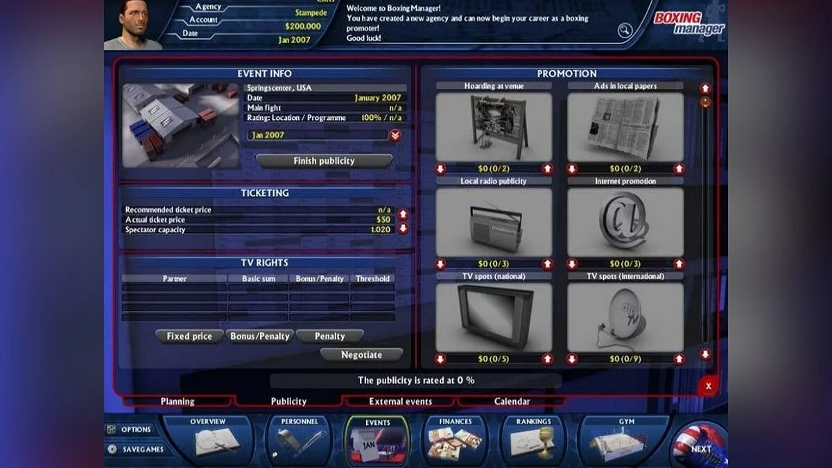 Скриншоты из Boxing Manager / Картинка 20