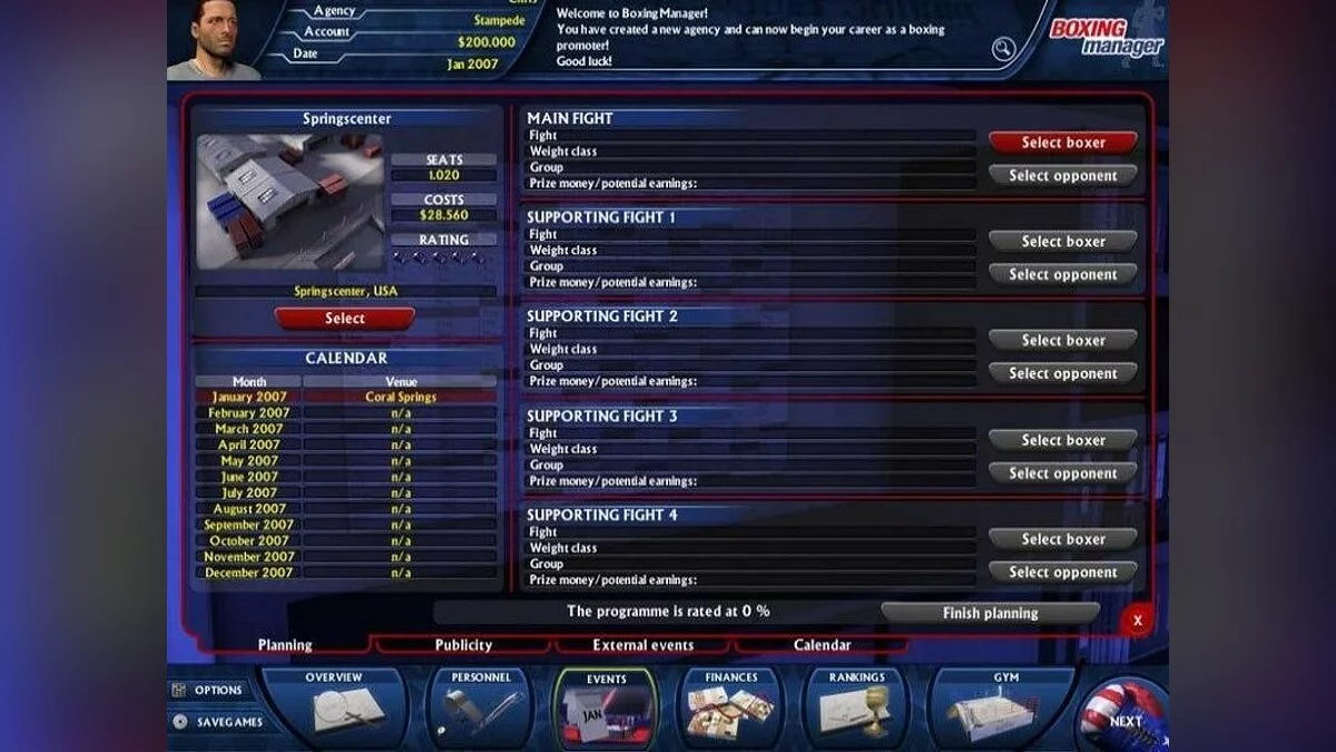 Скриншоты из Boxing Manager / Картинка 21