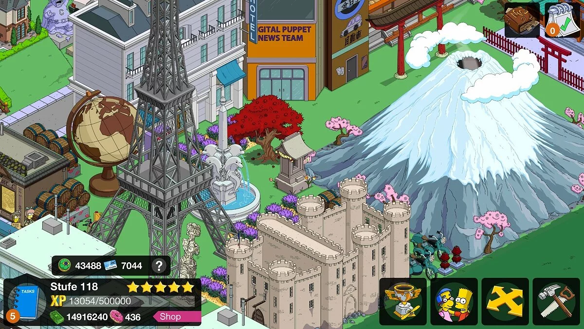 Скриншоты из Simpsons: Tapped out / Картинка 64
