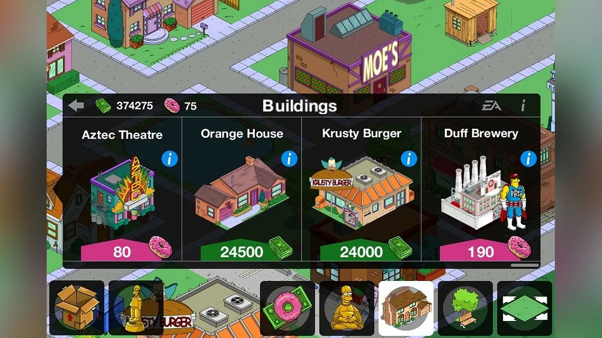 Скриншоты из Simpsons: Tapped out / Картинка 112