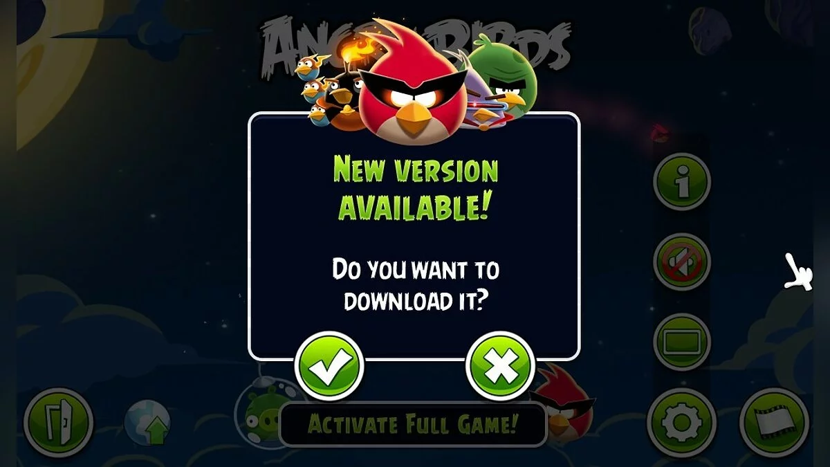 Скриншоты из Angry Birds Space / Картинка 45