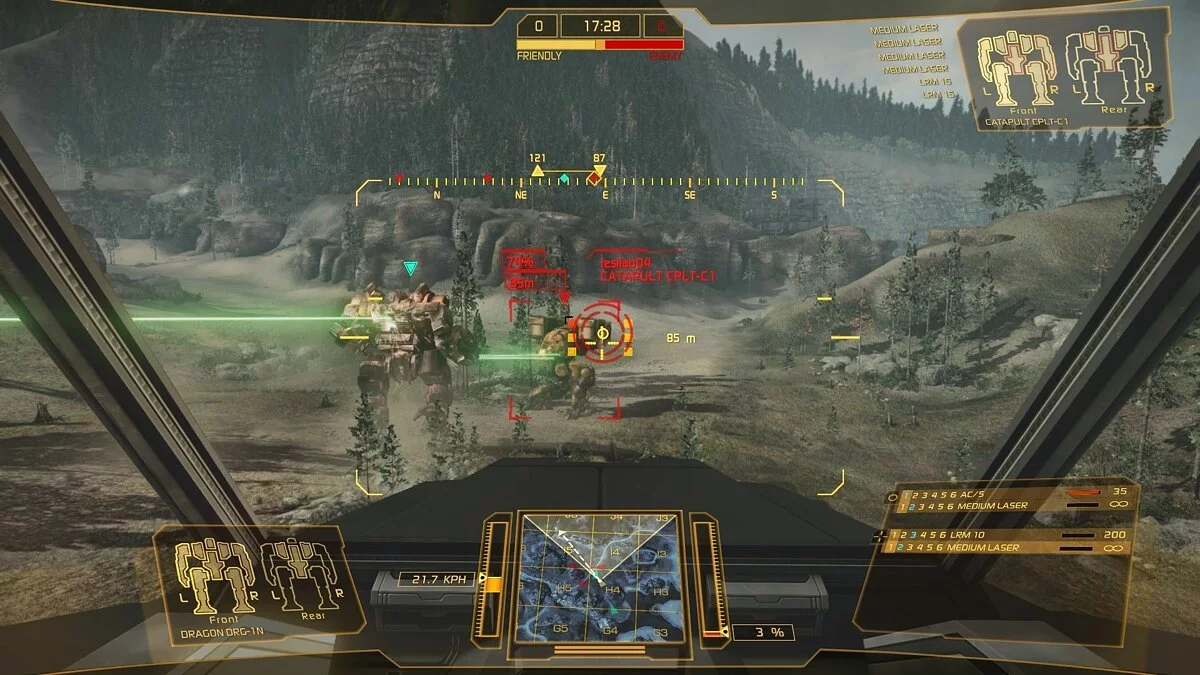 Скриншоты из MechWarrior Online / Картинка 33