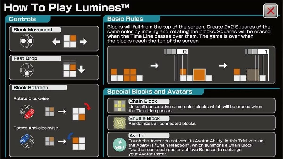 Скриншоты из Lumines: Electronic Symphony / Картинка 14