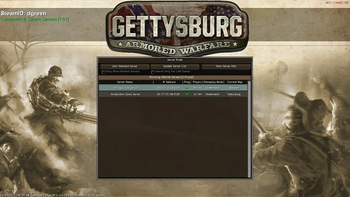 Скриншоты из Gettysburg: Armored Warfare / Картинка 11