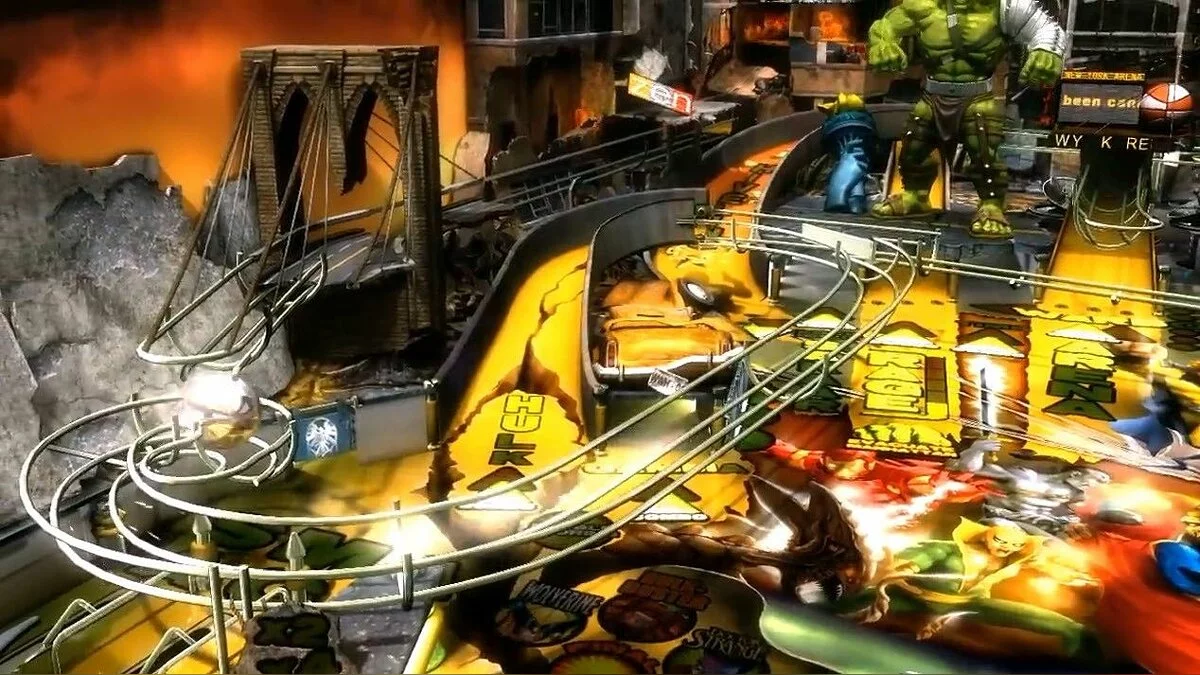 Скриншоты из Marvel Pinball: War World Hulk / Картинка 3